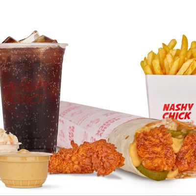 Wrapped chick meal