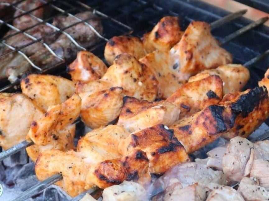 Shish Tawouk White Platter
