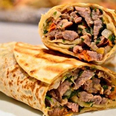 شاورما سوبر لحم