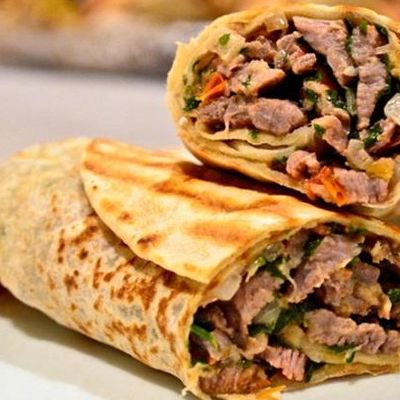 شاورما لحم إضافي