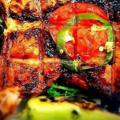 Quarter Chicken Charcoal Grilled Thigh And Rice