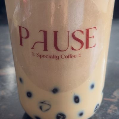 Popping Boba Latte