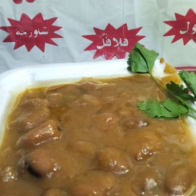 علبة فول بلدي سادة