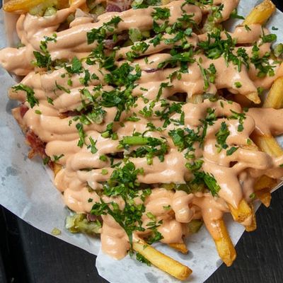 Messy fries