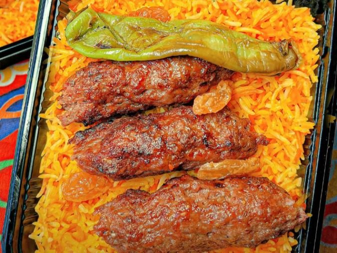 Eighth Portion Kofta with Rice