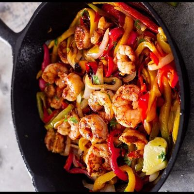 Seafood Fajitas