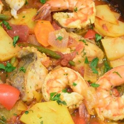 Seafood Tajine