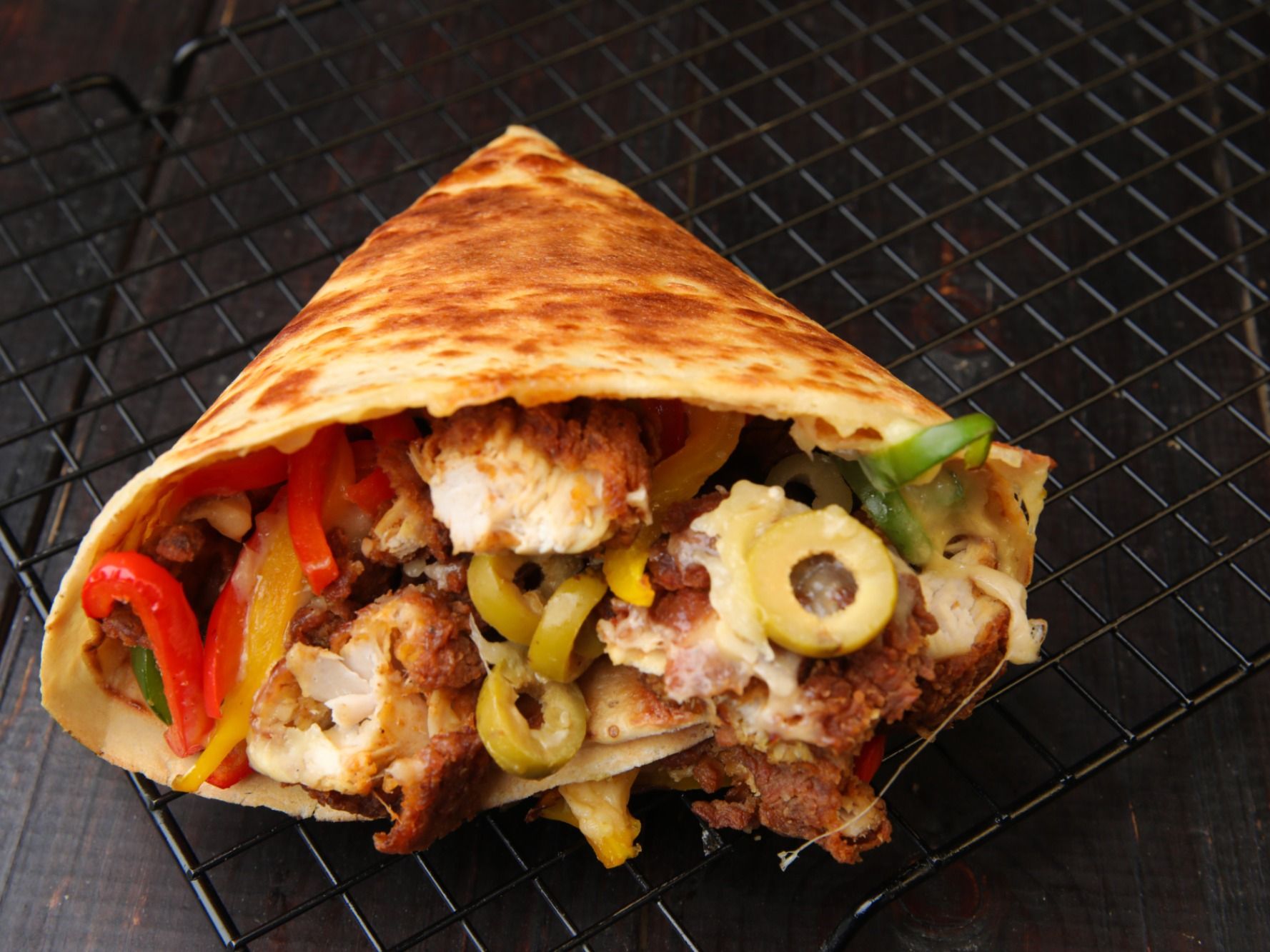 BBQ Chicken Crepe