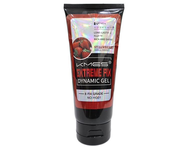 KMES extreme Fix Dynamic Gel Strawberry 200 Ml