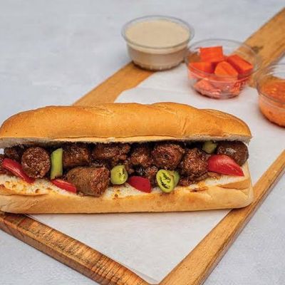 Oriental Sausage French Bread Medium
