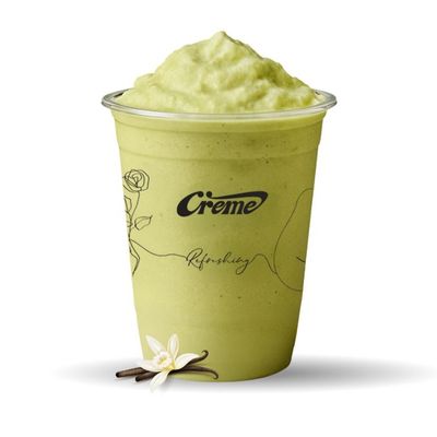 Salted Vanilla Matcha Frappe