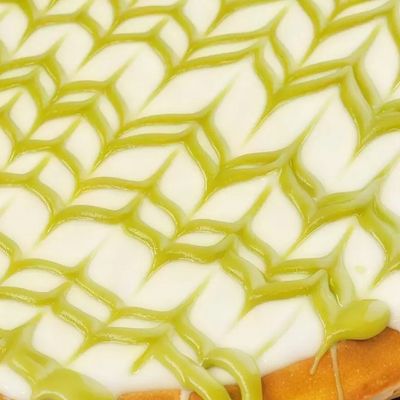 White Chocolate and Pistachio Waffle