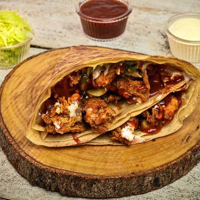 BBQ Chicken Crepe