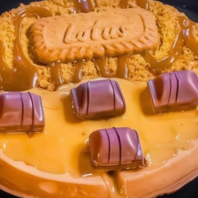 Bueno, Lotus, and Caramel Waffle