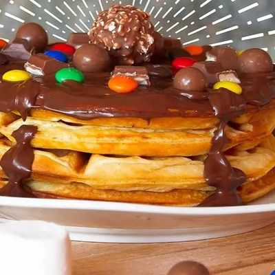 Waffle cake