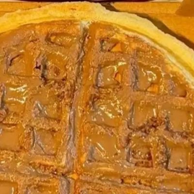 Melted Galaxy Waffle