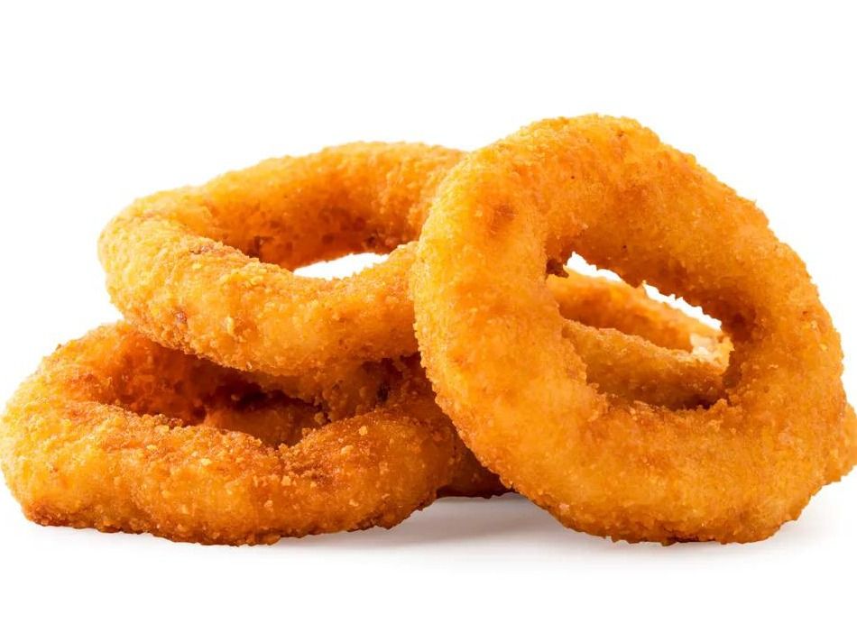 Crispy onion rings