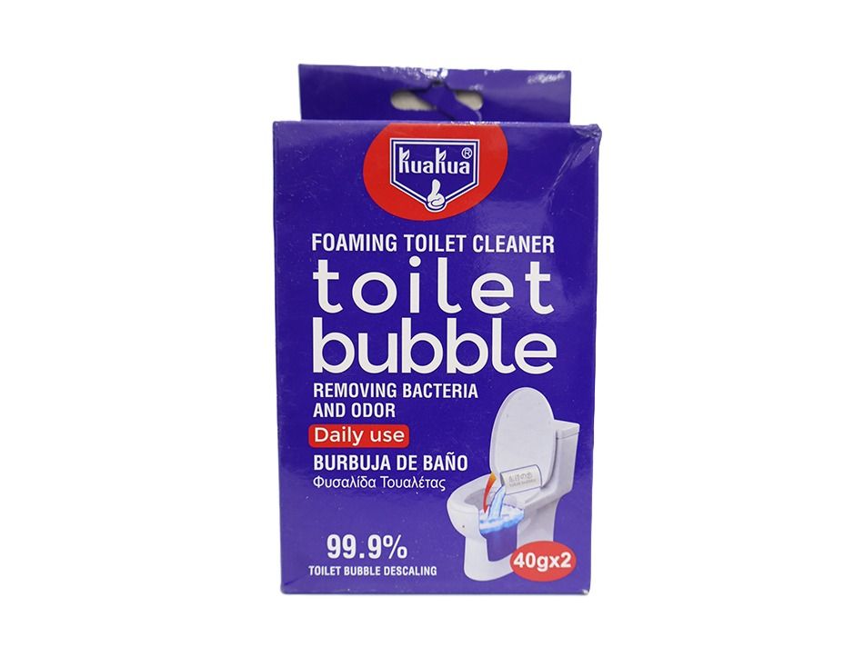 Foaming Toilet Cleaner Toilet Bubble 40 G*2