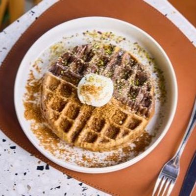 Waffle Maple And Butter
