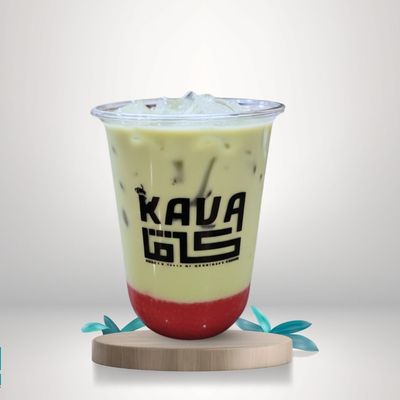 Iced Strawberry Matcha