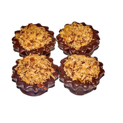 Dark Chocolate And Nut Sable Tart
