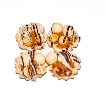 Sable Tart With White Chocolate And Hazelnut
