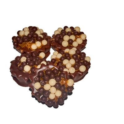Dark Chocolate And Chocolate Sable Tart And Crispy