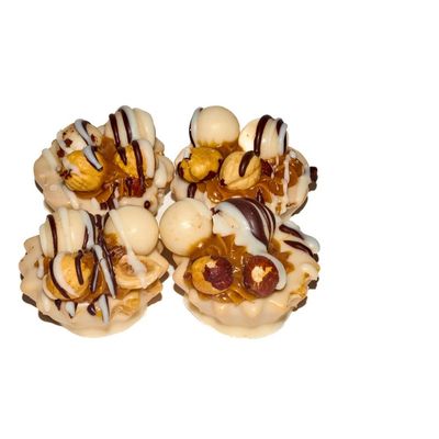 Sable Tart With White Chocolate And Hazelnut