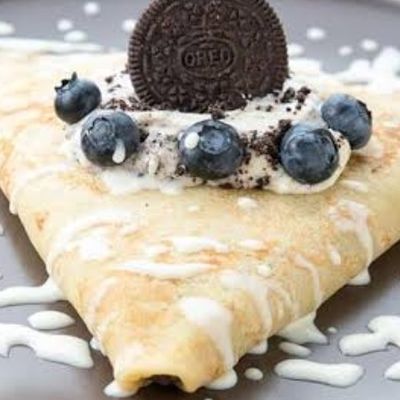 Oreo White Crepe