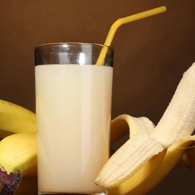 Boba Milk with Banana