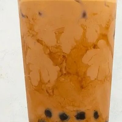Peach Boba