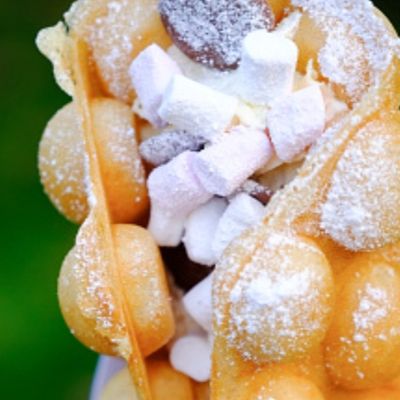 Bubble Nutella Marshmallow