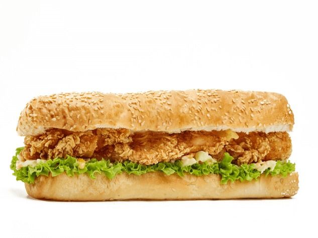 Crispy chicken sandwich
