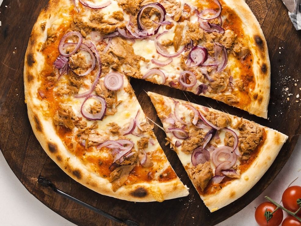 Pizza tuna