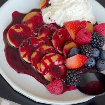 Mini Pancake Blueberry