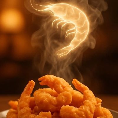 Fried Shrimp Head And Tail