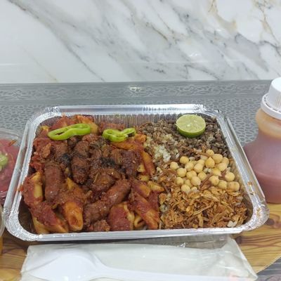 Koshary With Sausage Casserole