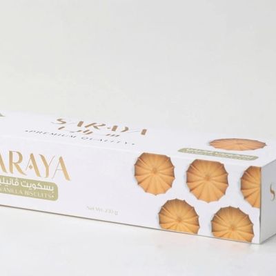 Vanilla biscuit packet
