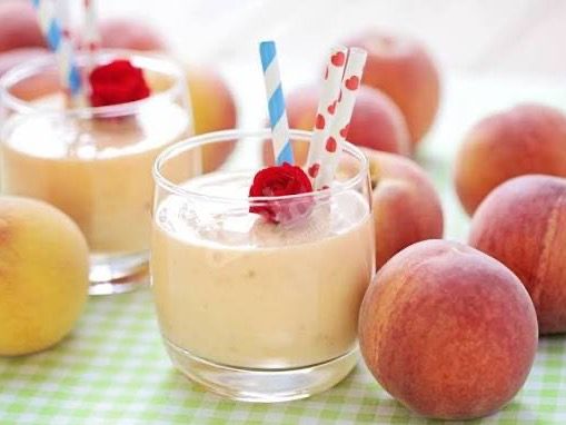 Peach Milkshake
