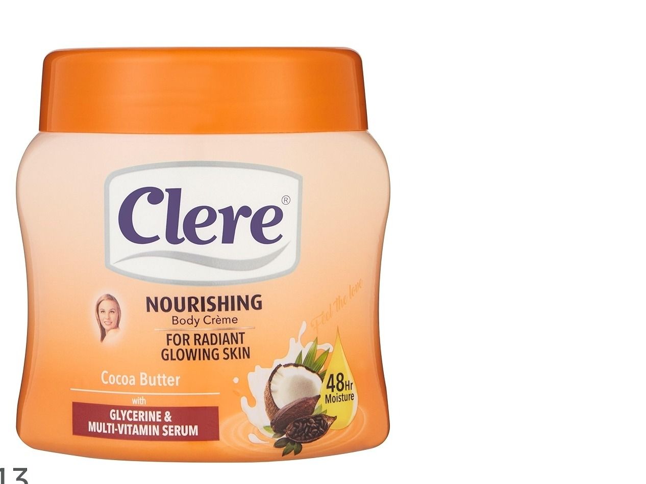 Clere Nourishing Body Cocoa Cream 500 Ml