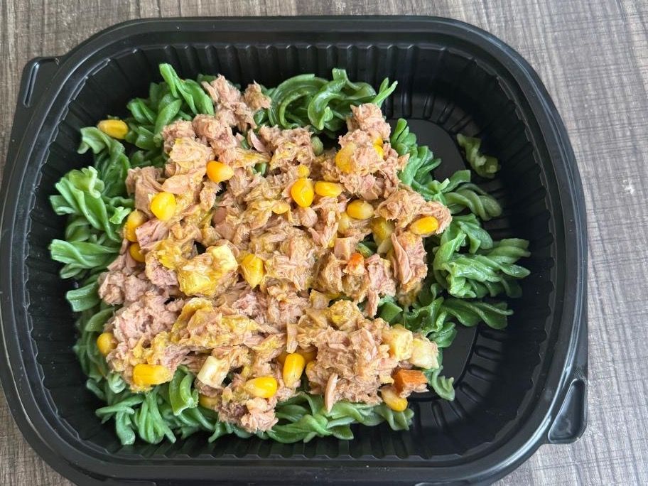Green Pasta With Tuna