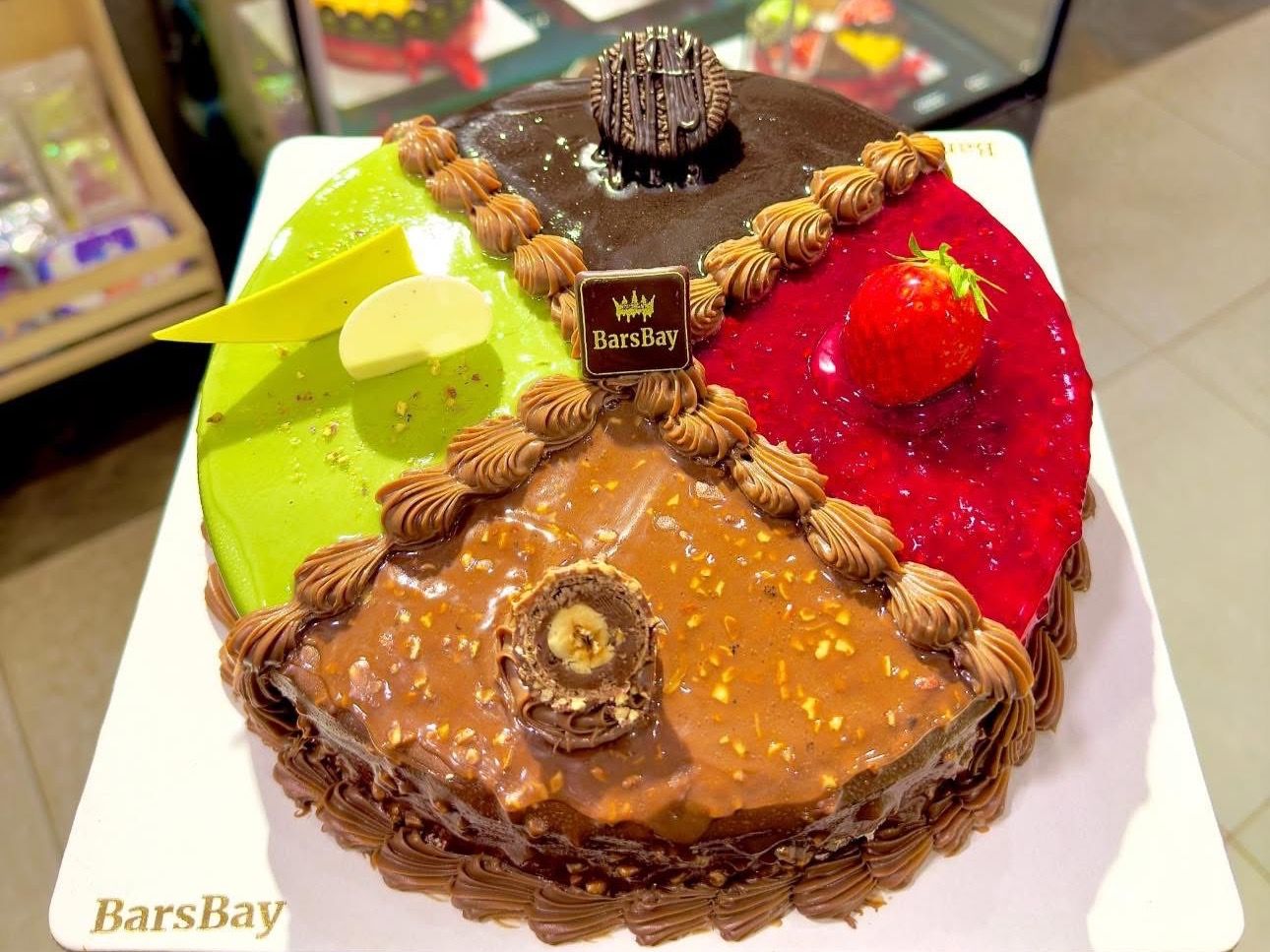 Mousse Sizos Tart 4 Pieces