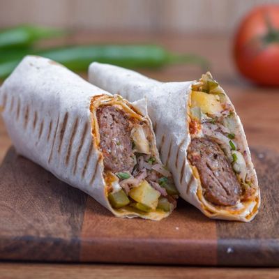 Shashlik Meat Sandwich