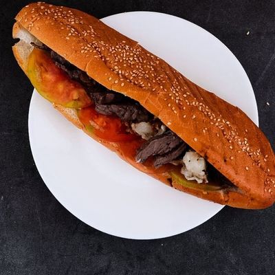 French Shashlik Meat Sandwich