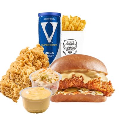 Cheesy Rich Meal