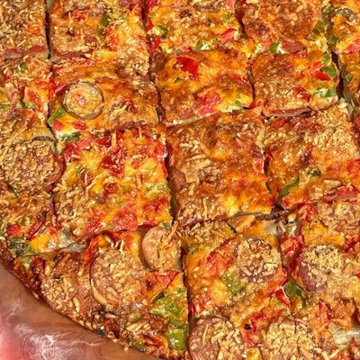 Eastern sausage pizza