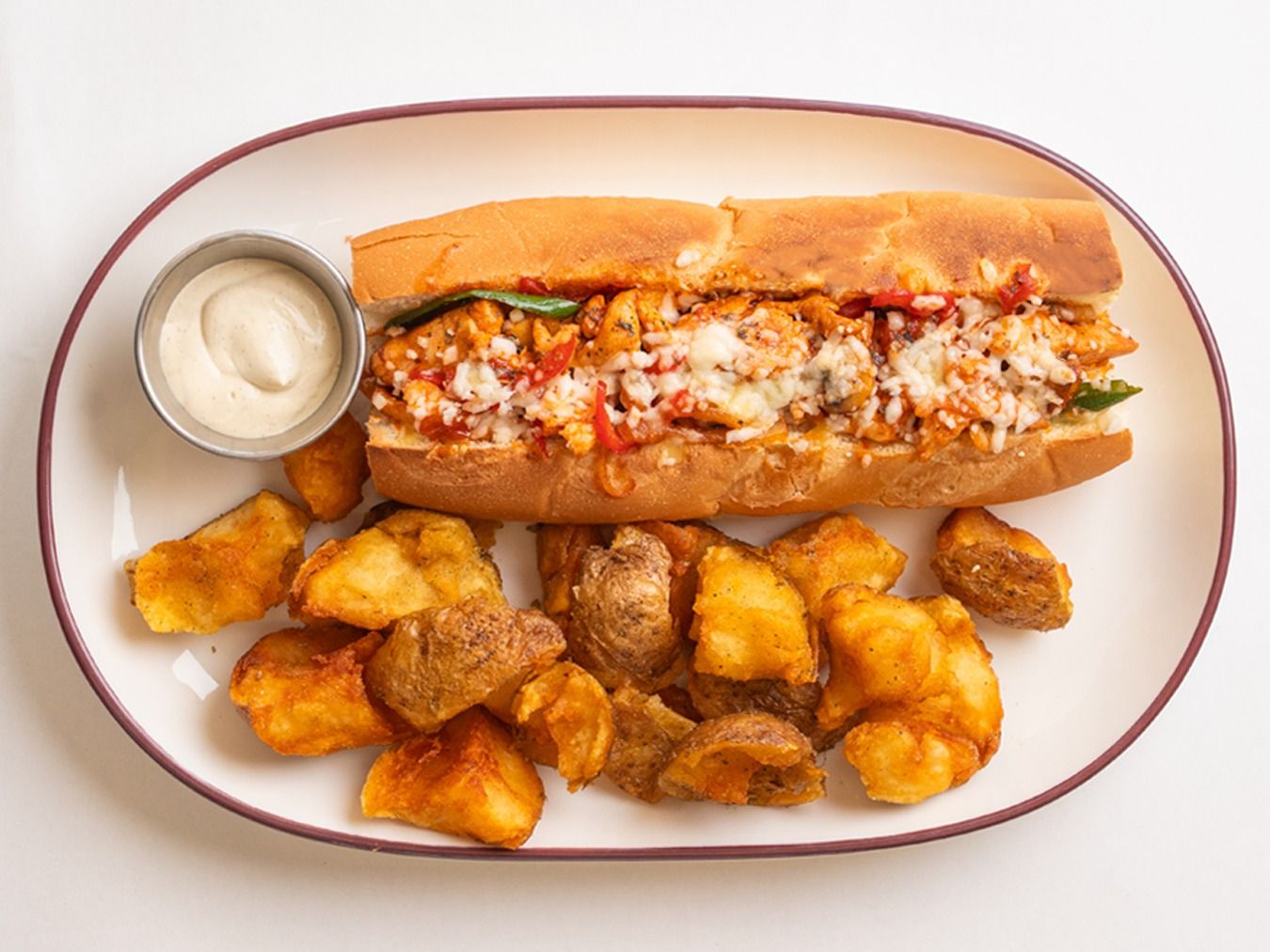 Chicken Pizza Sandwich