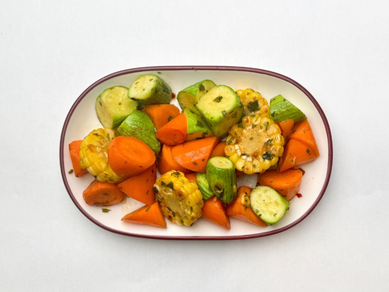 Sauteed Vegetables sezoned