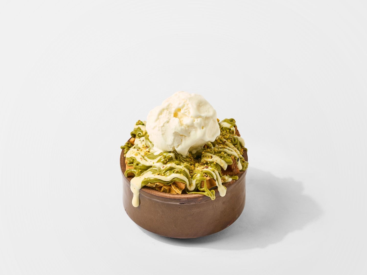 Pistachio Waffle Tajine