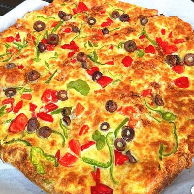 Oriental Mushroom Pizza